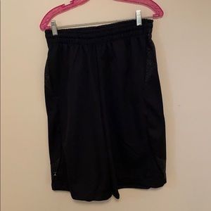 Black Jordan elephant print shorts